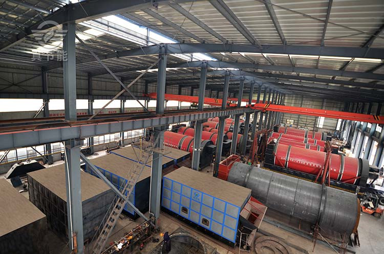 豆渣烘干機(jī)車(chē)間