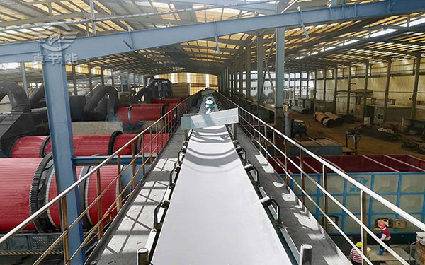 豆渣烘干機(jī)生產(chǎn)現(xiàn)場